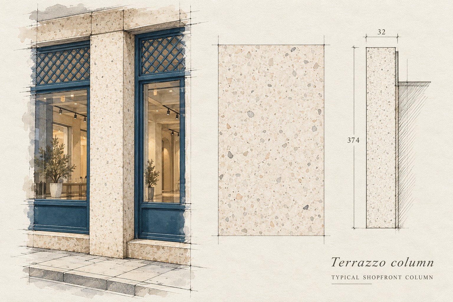 Architectural illustration of ΣΥΝ