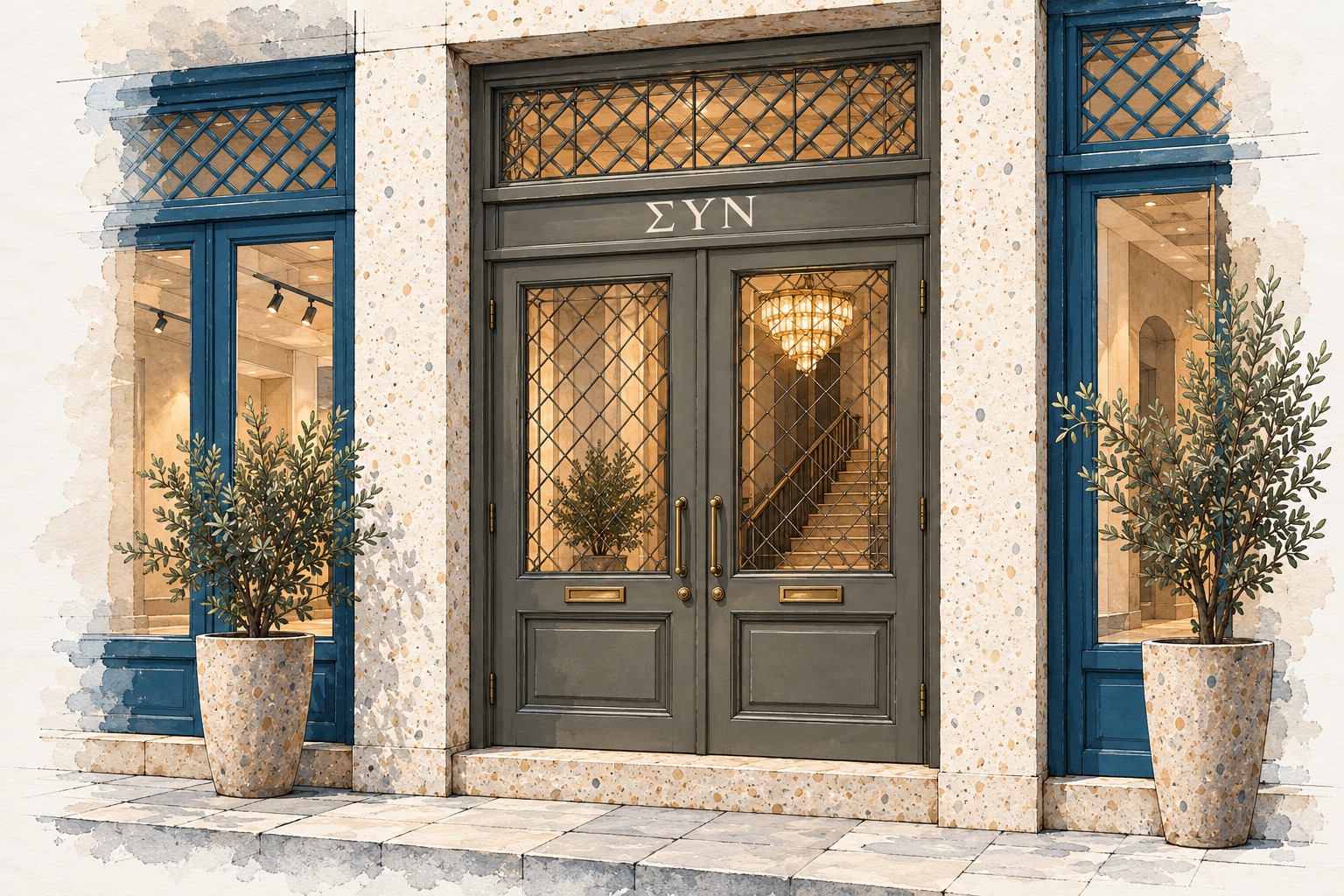 ΣΥΝ entrance